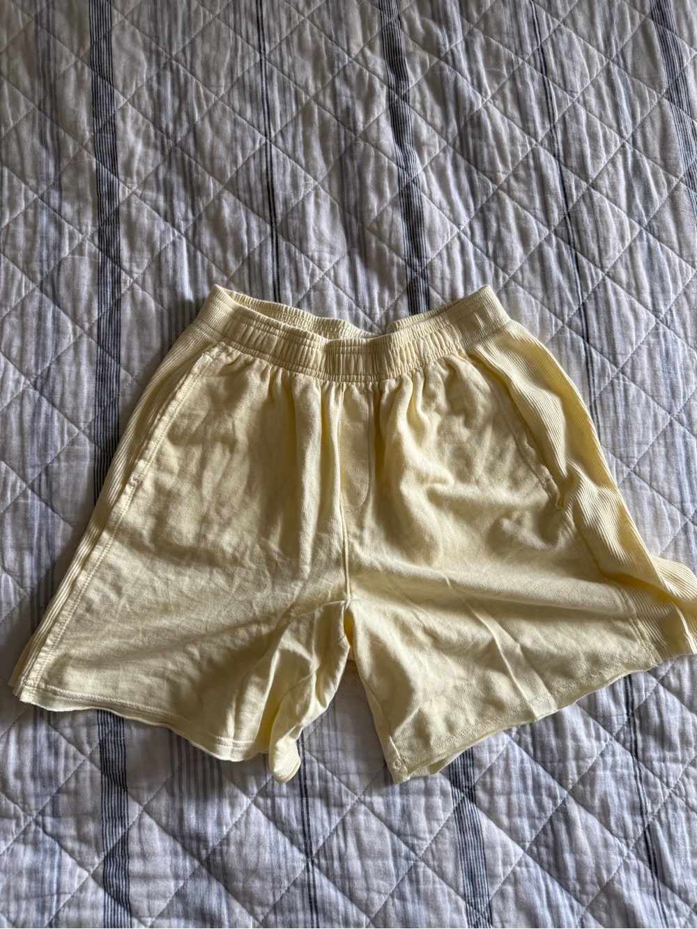 aerie Butter Yellow Lounge Shorts